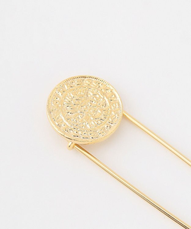 23区 コインモチーフ キルトピン ゴールド系