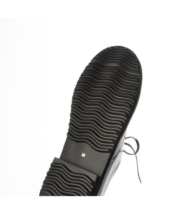 ing <ing>【サスティナブル】ボリュームソールレースアップシューズ ブラック