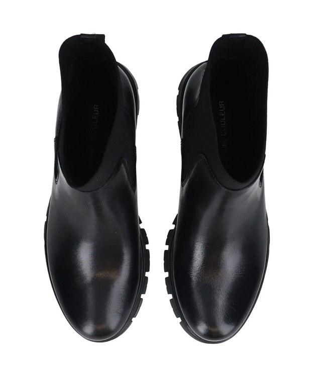 Bridget Birkin 【PARADIS COULEUR】トラックソールサイドゴアブーツ ブラック