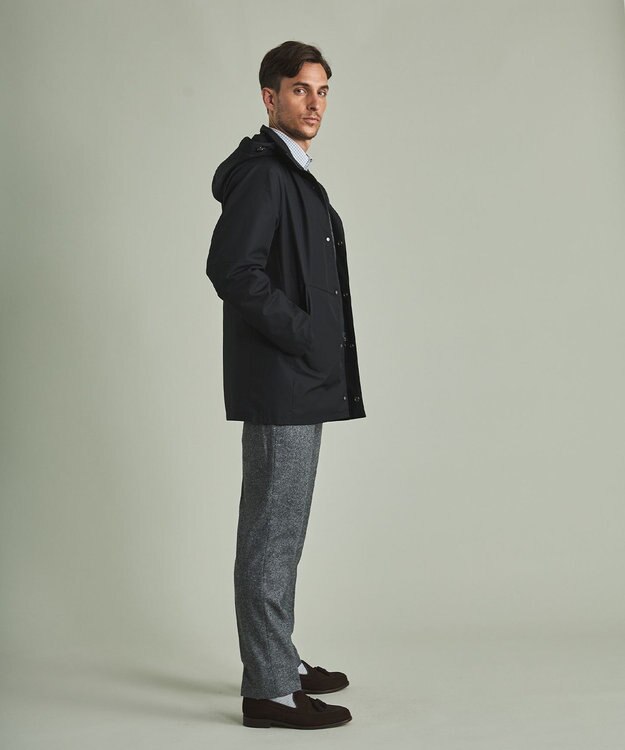 GOTAIRIKU 【仕事で着用可】ラスタードビー フーデッドブルゾン(23年モデル) ブラック系8