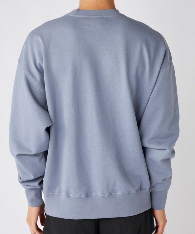 OP／FILA 【Kappa】オーバーサイズ ヘビーウェイトクルースウェット ライトブルー