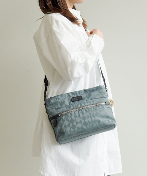ACE BAGS & LUGGAGE Kanana project カナナモノグラム3rd ショルダーバッグ 11911 カナナ プロジェクト グレー