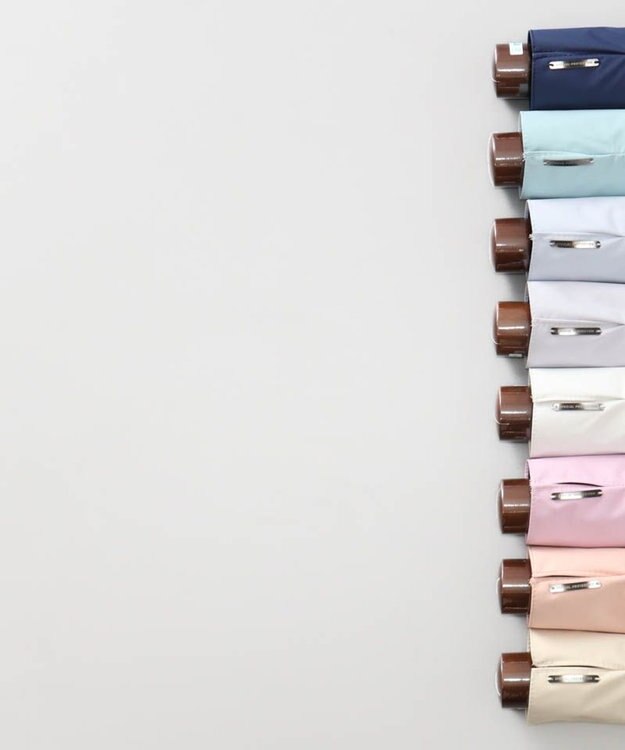 AURORA 【 BLAO（ブラオ）】最強遮熱 無地晴雨兼用傘(折りたたみ傘) ホワイト