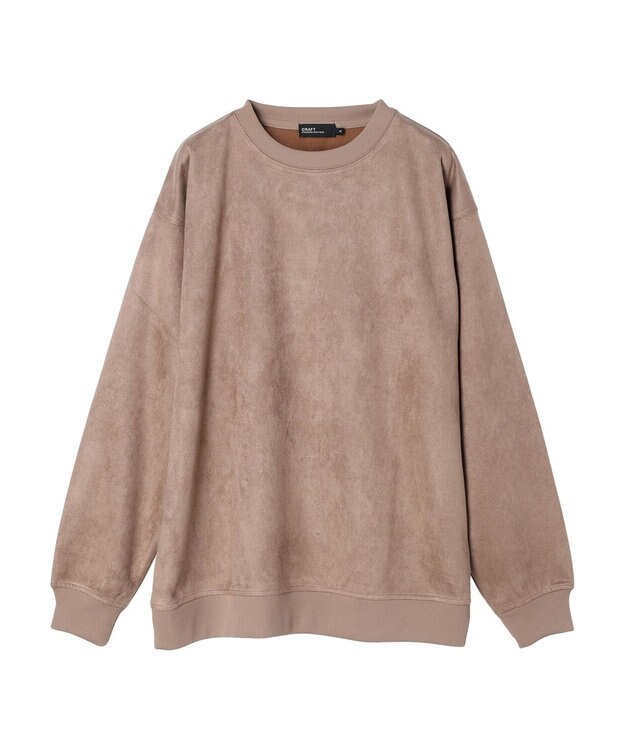 CRAFT STANDARD BOUTIQUE フェイクスエードスウェット Mocha