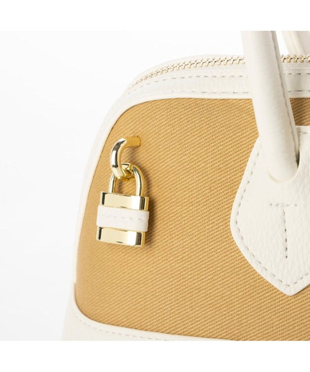 UNBILLION kakatoo 横長3wayミニボストン アイボリー