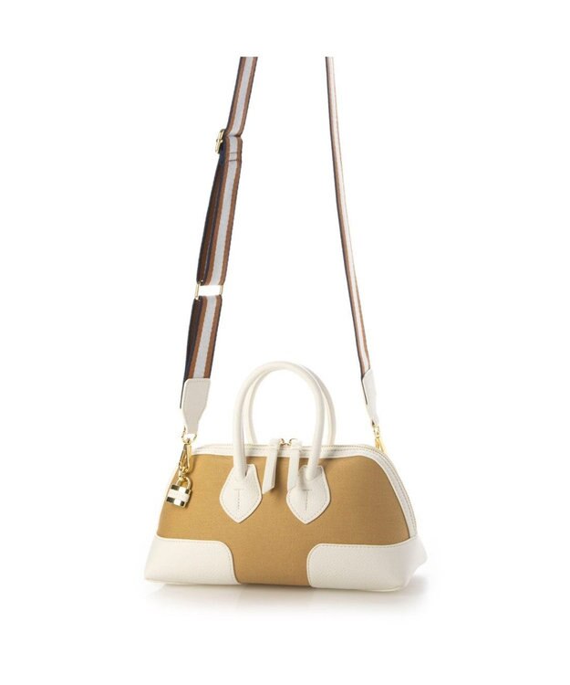 UNBILLION kakatoo 横長3wayミニボストン アイボリー