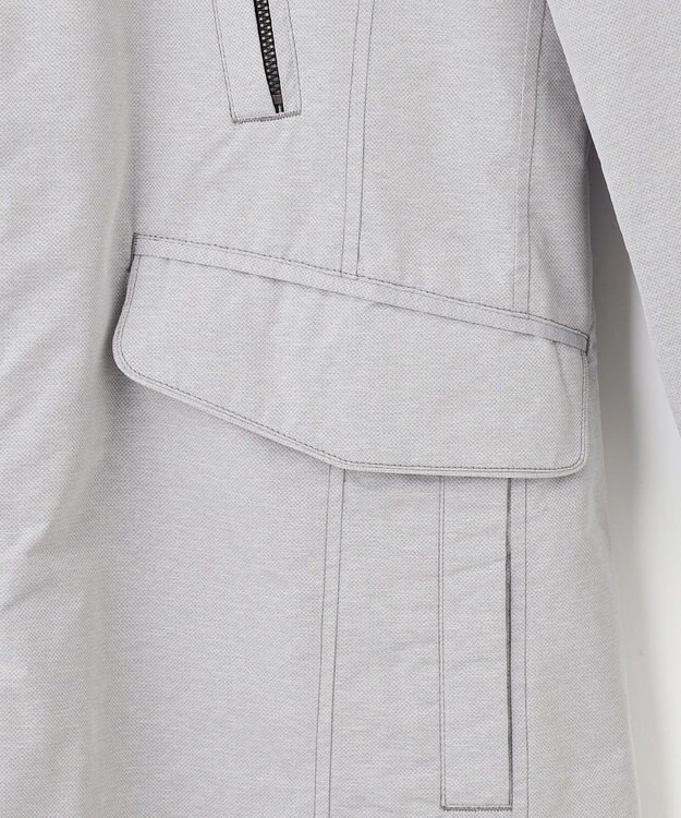 JOSEPH ABBOUD 【3WAY/撥水/INフード/ダウンライナー付】 3WAY高機能ダウンコートインターレースメモリーダウン ライトグレー系