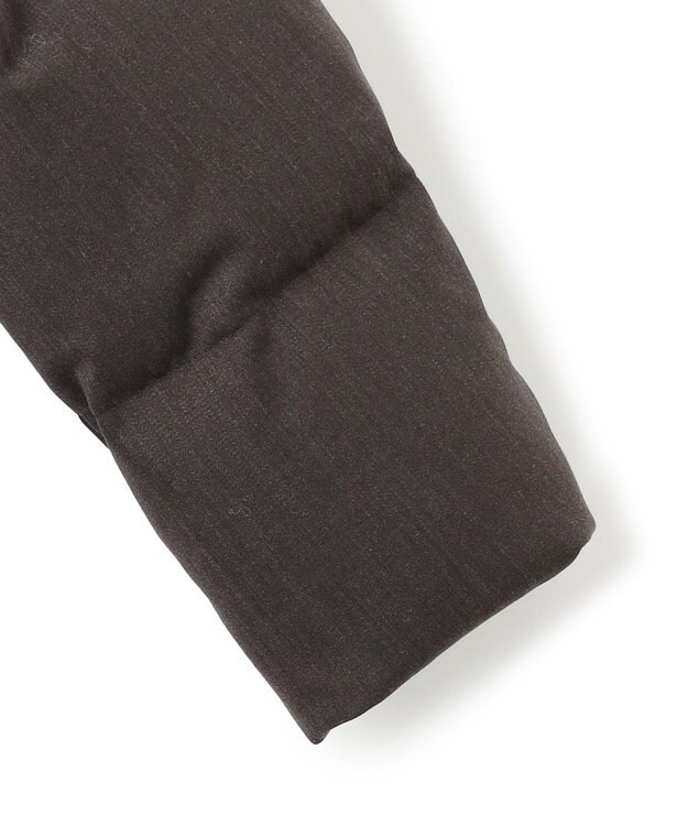 23区 S 【撥水加工】ブライトウール ロングダウンコート ブラウン系