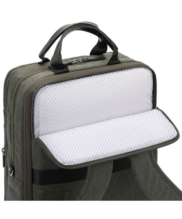 ACE BAGS & LUGGAGE ace. フィッテムヘザー ビジネスリュック A4サイズ 14インチPC収納 エキスパンド 20114 エース ブラック