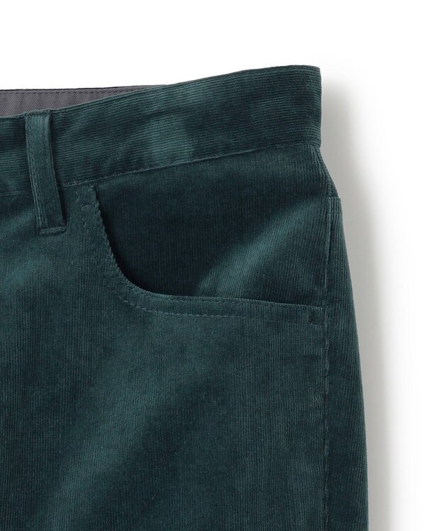 JOSEPH HOMME ライトコーデュロイストレッチ / CIGAR 5P ピーコックグリーン系