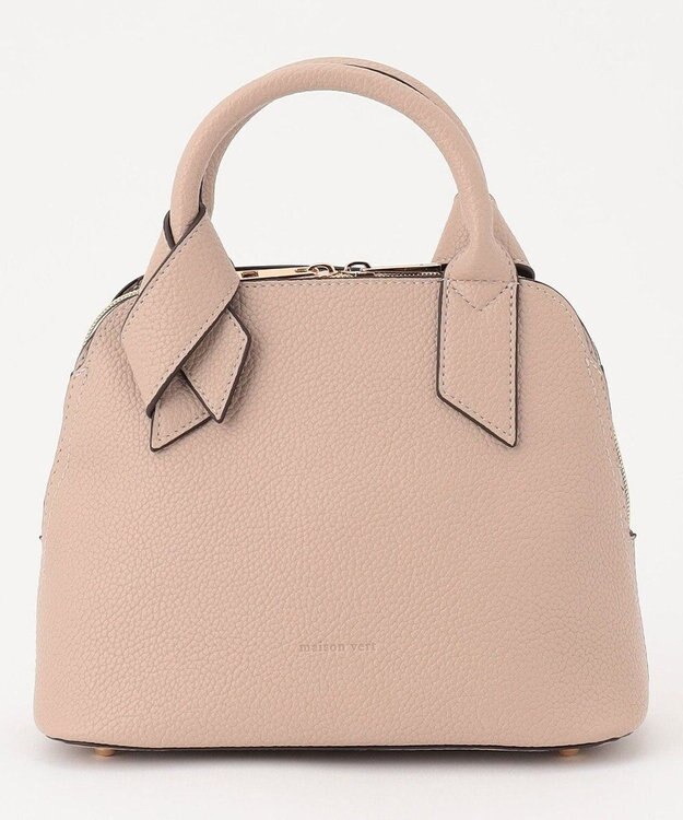 LA BAGAGERIE 【maison vert】 【超軽量/多収納】リボンハンドル2WAYバッグ グレージュ
