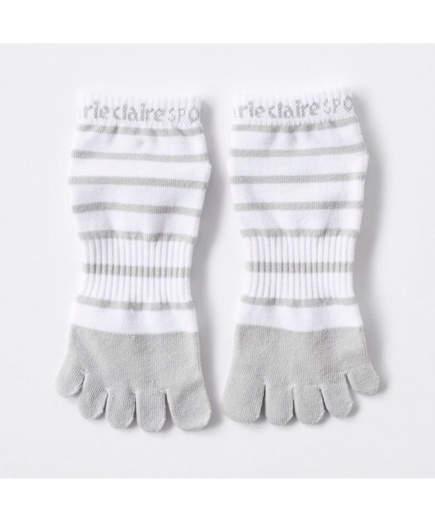 FILA GOLF／marie claire 【marie claire SPORT】 五本指ソックス グレー