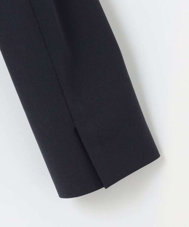 J.PRESS LADIES L 【洗える】T/Rアルガンシルク テーラード ジャケット ネイビー系