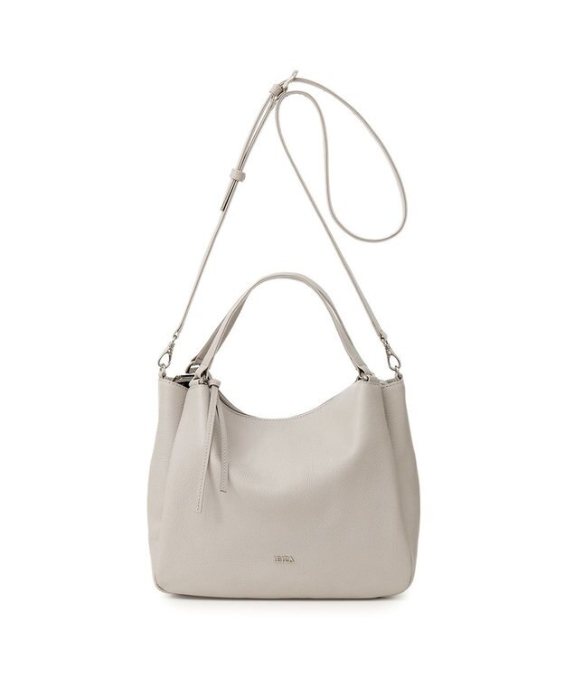 IBIZA インプレシオン　2WAYバッグ ライトグレー