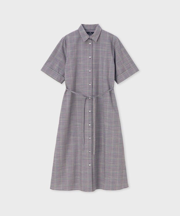 Paul Smith グレンチェック シャツ ワンピース マルチカラー