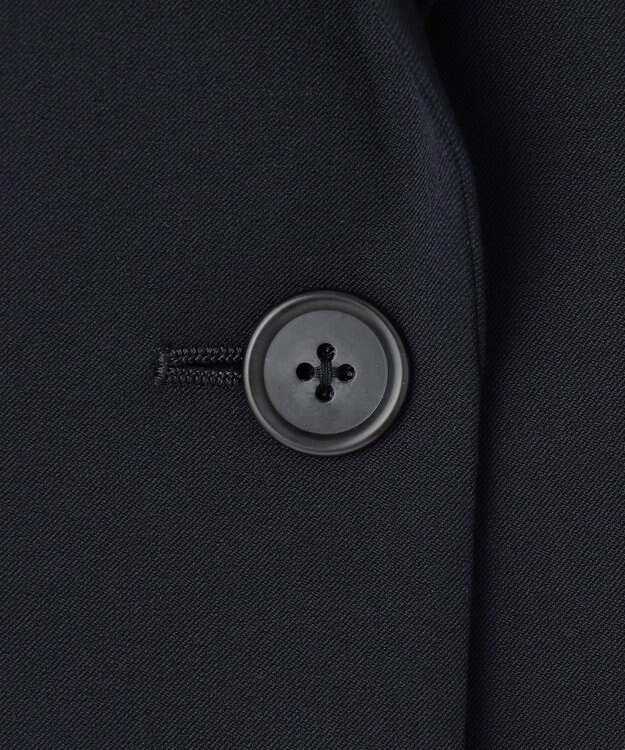 J.PRESS LADIES L 【洗える】T/Rアルガンシルク テーラード ジャケット ネイビー系