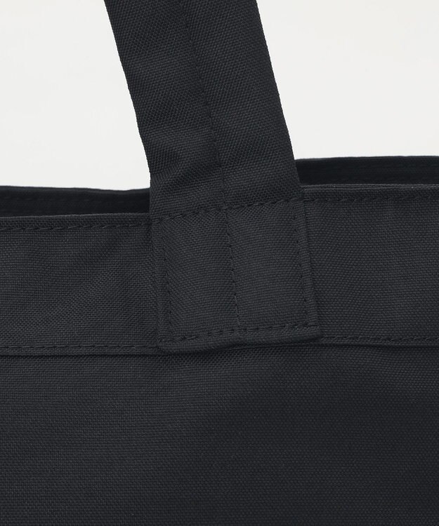 LA BAGAGERIE 【maison vert】 【CORDURA re/cor生地使用】コーデュラ撥水ビッグトート　キャリーオンベルト付き ブラック