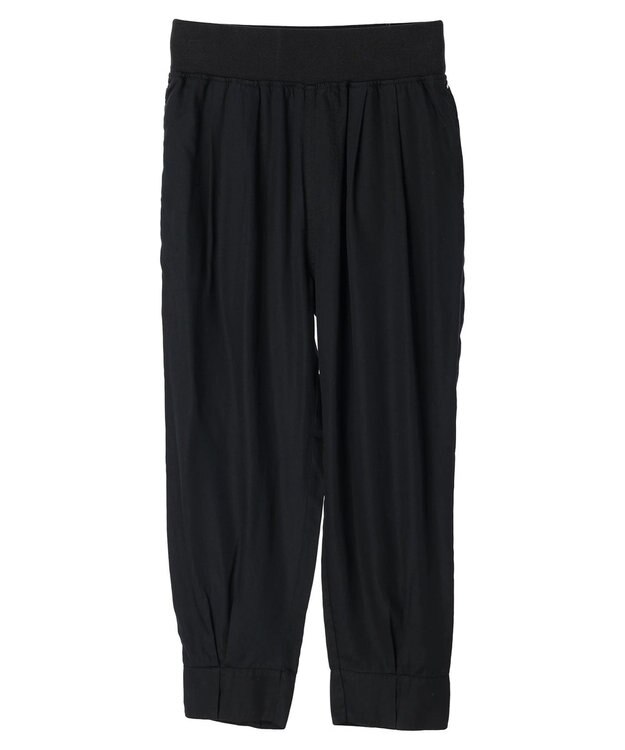 Green Parks ・ｆｕｒｒｙ　ｒａｔｅ　タックジョガーパンツ Black