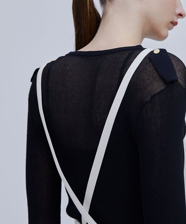 BEIGE， CLAUDE / Iラインスカート Ecru