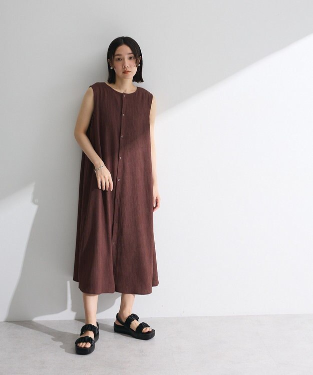 Green Parks ５ＷＡＹノースリーブワンピース Brown