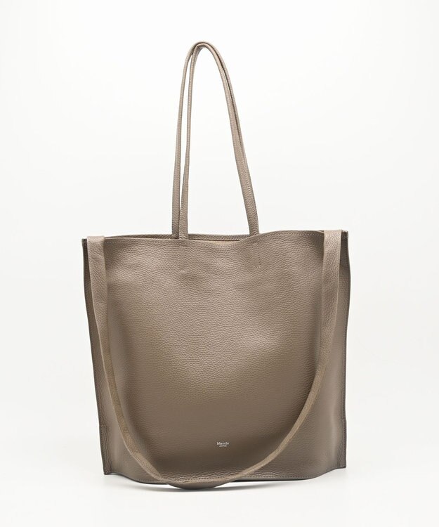 blancle シュリンクレザー ガゼット２ウェイバッグ TAUPE