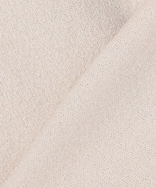 ICB L 【洗える】 ウールテンセルミニブークレ ニットベスト トープ系