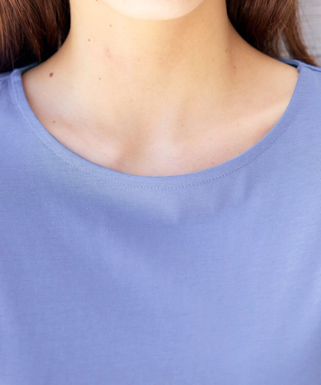 Tiaclasse 【洗える】バイオシルケットカットソープルオーバー サックス