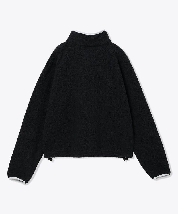 Columbia Columbia/ ウィメンズヘルベチアII クロップドハーフスナップフリース /コロンビア Black