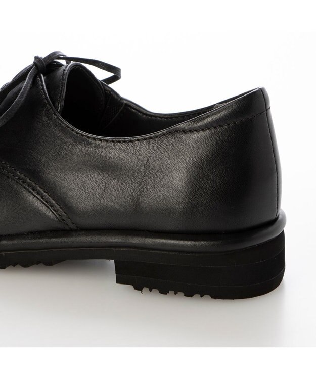 ing <ing>【サスティナブル】ボリュームソールレースアップシューズ ブラック