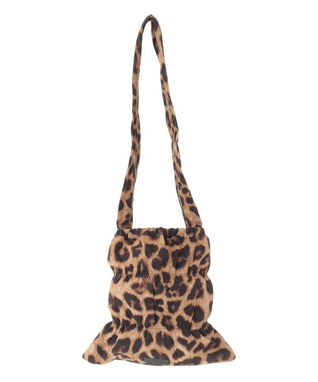 YECCA VECCA 【CONTROL FREAK】ギャザー2WAYバッグ Leopard