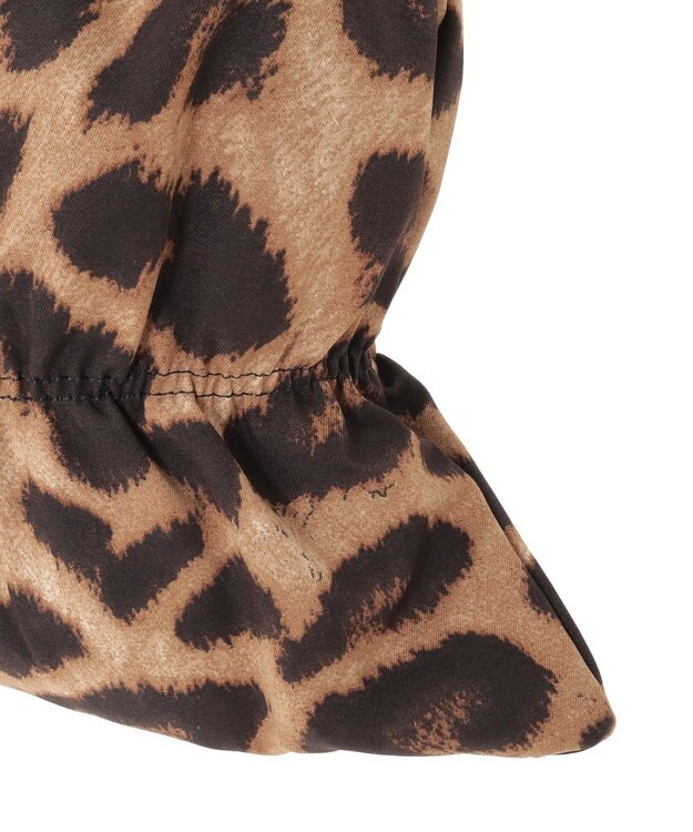 YECCA VECCA 【CONTROL FREAK】ギャザー2WAYバッグ Leopard