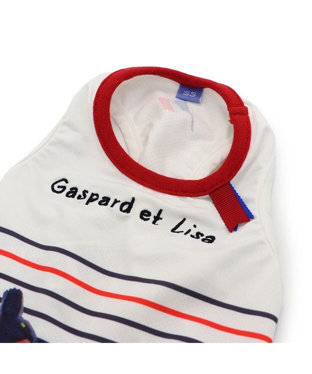 PET PARADISE リサとガスパール エコメイド タンクトップ 《ボーダー》 小型犬 ボーダー