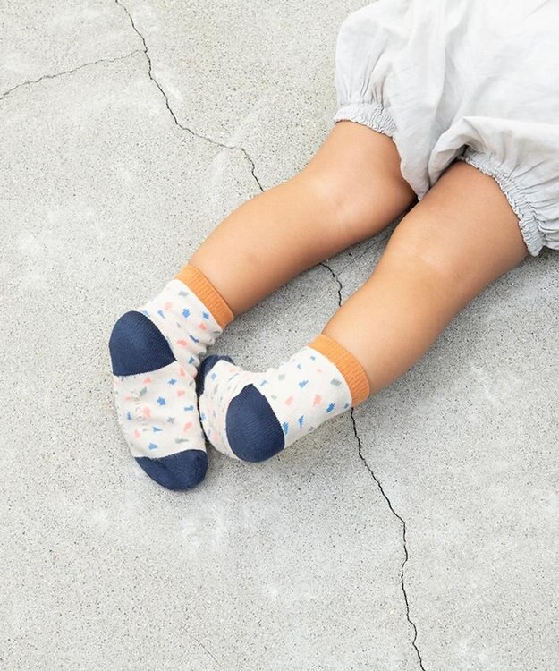 TRICOTE TERRAZZO SOCKS SET OF 2 / テラゾソックス2セット (BABY) 03GIRL