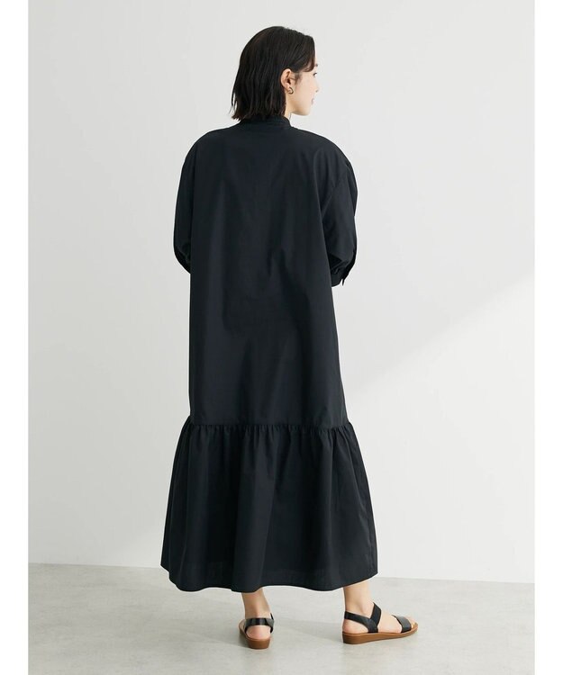 Green Parks ・ＥＬＥＮＣＡＲＥ　ＤＵＥ　バンドカラーワンピース Black