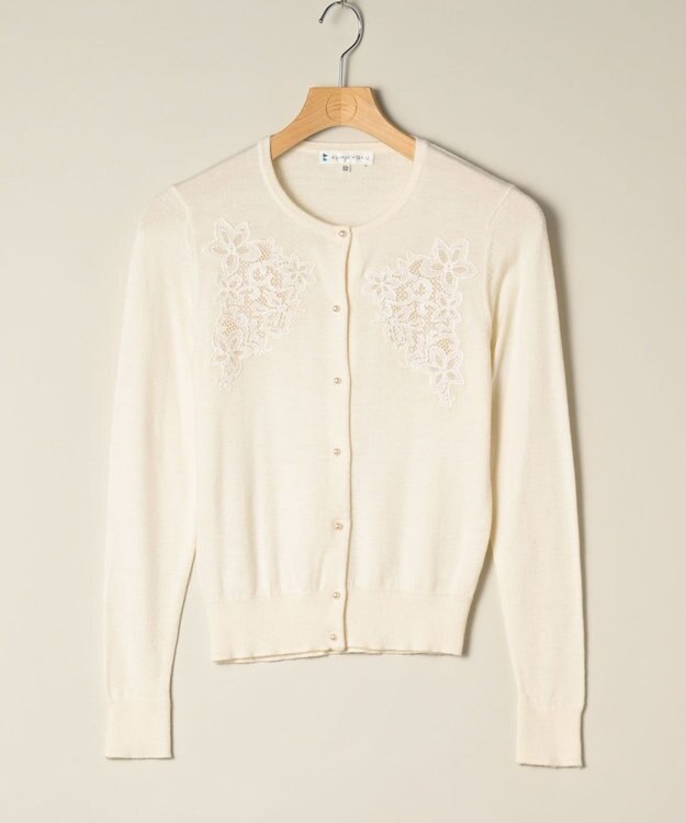 ONWARD Reuse Park 【組曲】ニット秋冬 オフホワイト