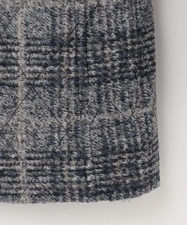 JOSEPH ABBOUD 【ストレッチ/イタリア素材/軽量】 イタリア素材使用・スライバーチェックジャケット ライトグレー系4