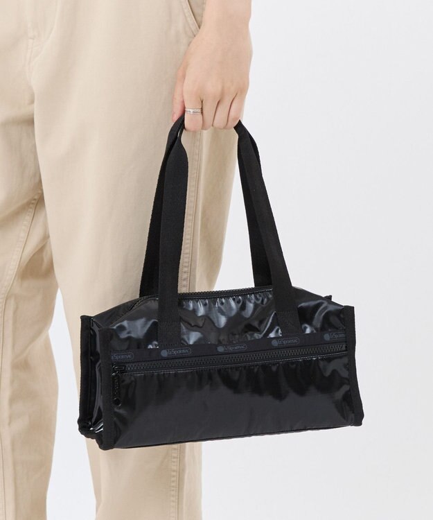 LeSportsac E/W SQUARE SHOULDER /ブラックシャイン ブラックシャイン