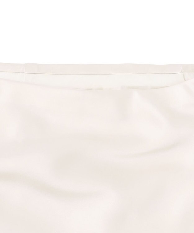 UNFILO 【新色・新サイズ登場！】サテン ナロースカート エクリュ