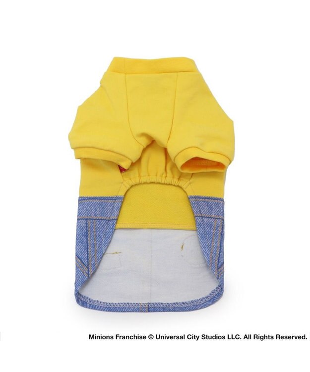 PET PARADISE ミニオン ティム トレーナー 《オーバーオール 風》 小型犬 イエロー