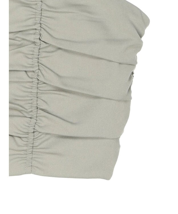 Green Parks ・ＥＬＥＮＣＡＲＥ　ＤＵＥ　シャーリングビスチェ Gray Beige