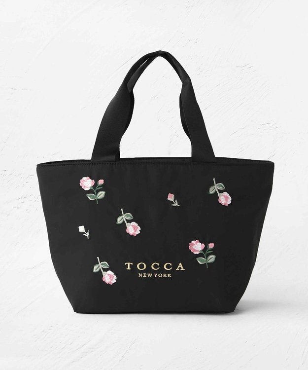 TOCCA 【一部カラー撥水】BOUQUET DE REVE COOLERBAG クーラーバッグ ブラック系