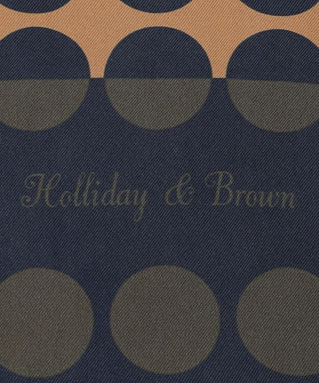 JOSEPH ABBOUD  【イタリア製】マルチドット スカーフ ダークグリーン系6