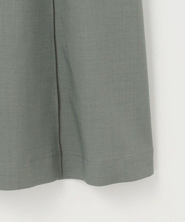 ANY SIS L 【2SET】ビスチェワンピース×シアーラッセルプルオーバーセット カーキ系