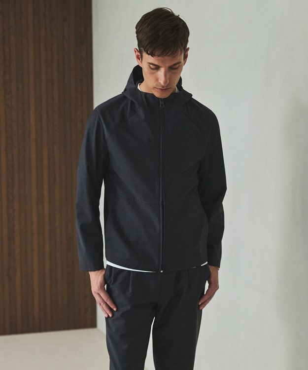 GOTAIRIKU カジュアルセットアップ対応【洗える/ストレッチ】YUNSA ライトパーカ グレー系