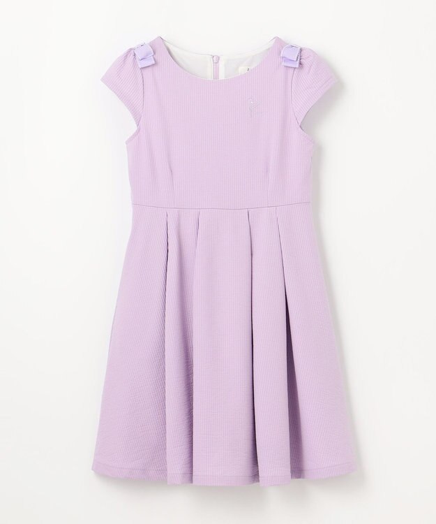 組曲 KIDS 【110-140㎝】ソロナタック ワンピース ラベンダー系