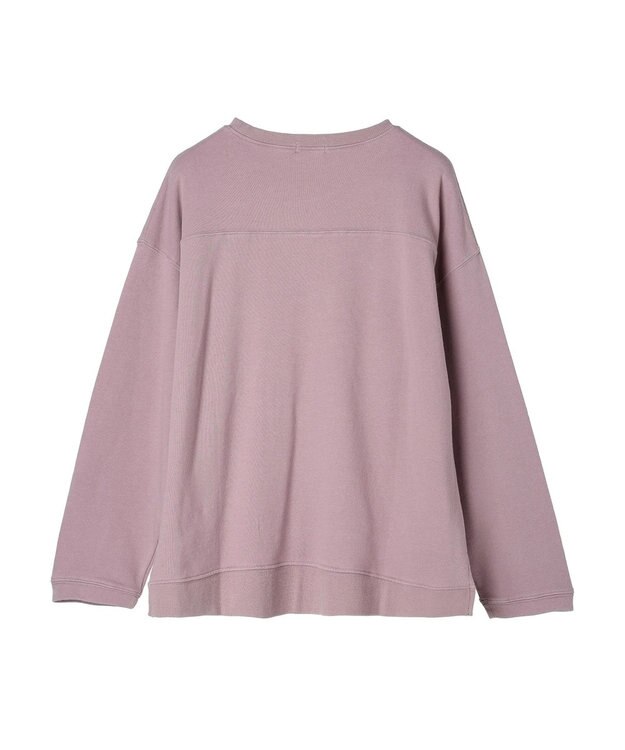 CRAFT STANDARD BOUTIQUE ミニ裏毛パウダー加工ＰＴ　Ｐ／Ｏ　Ｌ／Ｓ Lavender