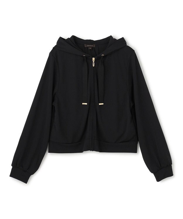 TOCCA 【松木育未さん着用】SUNNY VEIL ラッシュガードパーカー ブラック系