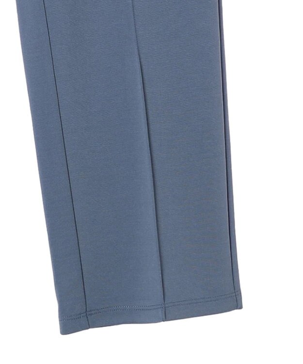 Green Parks らくスレストレートパンツ Grayish Blue