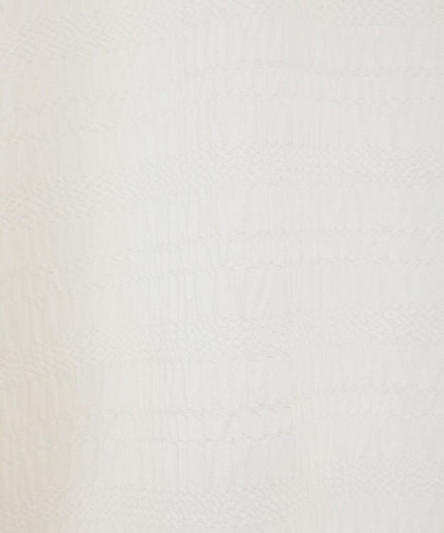 Green Parks 裾ドロスト表面長袖プルオーバー Ivory