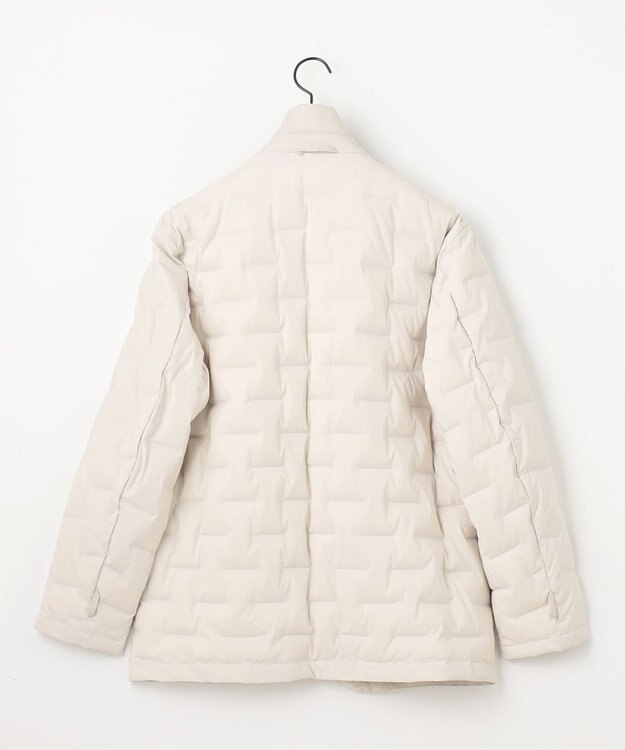 JOSEPH ABBOUD 【3WAY/撥水/INフード/ダウンライナー付】 3WAY高機能ダウンコートインターレースメモリーダウン ライトグレー系